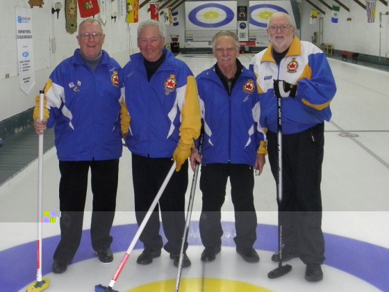 Hudson Legion Victoria Jubilee Trophy representative rink Hudson Legion Victoria Jubilee Trophy representative rink
