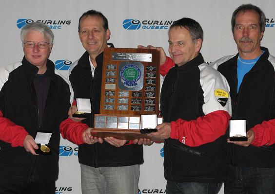 2013 Quebec Senior Men's curling champions